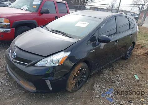 2012 Toyota Prius V Three from USA, damaged, VIN JTDZN3EUXC3106058